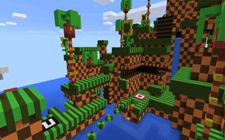 Sonic Parkour MCPE Map syot layar 1