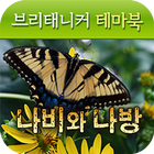 브리태니커 테마북-나비와 나방 أيقونة