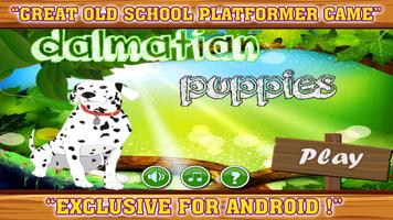 Dalmatian puppies game Affiche