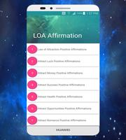 Law of Attraction Affirmations تصوير الشاشة 3