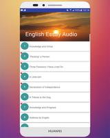 English Essay Audio Plakat
