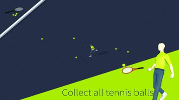 Tennis Ball Boy - tennis game capture d'écran 2