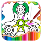 Coloring Book For Fidget Spinner icon