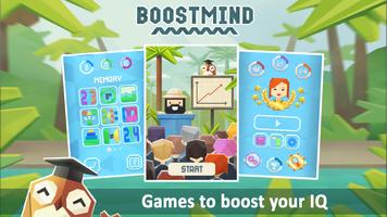 Boostmind - brain training poster
