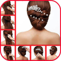 Step by step hair binding styles (hair models)