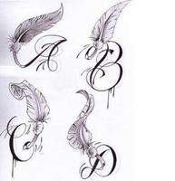 Great Tattoo Lettering Arts Designs Ekran Görüntüsü 3