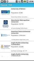 UK Universities اسکرین شاٹ 1