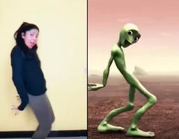 برنامه‌نما رقصة الرجل الفضائي الأخضر- بدون نت dame tu cosita عکس از صفحه