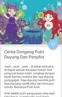 Cerita Dongeng Putri Duyung Ekran Görüntüsü 3