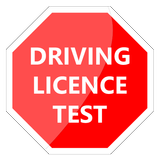 Driving Licence Test Zeichen