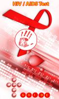 HIV / AIDS Finger Test الملصق
