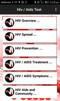 HIV / AIDS Finger Test تصوير الشاشة 2
