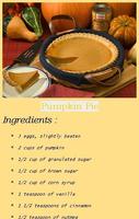 Free Pumpkin Pie Recipes screenshot 2