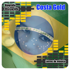 Costa Gold Letras أيقونة