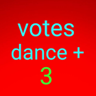 dance plus 3 direct vote icône