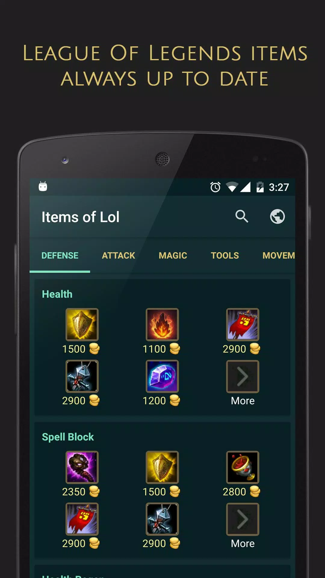 Items LoL - League of Legends APK for Android Download