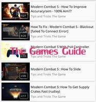 Guide Modern Combat 5 Blackout โปสเตอร์