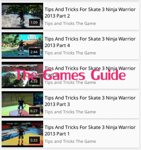 Guide Ninja Warrior 3 For Android Apk Download - roblox ninja warrior tips and tricks