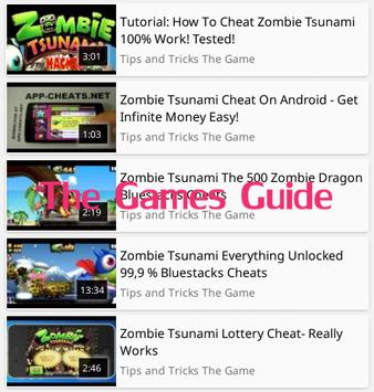 Guide Zombie Tsunami For Android Apk Download - appcheats online roblox