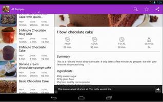 CocoCake : Easy Chocolate Cake ภาพหน้าจอ 3