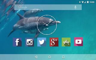 Dolphins Underwater Live WP 截图 3
