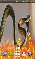 Dangerous snake Live Wallpaper capture d'écran 3