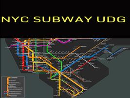 NYC Subway UDG 2 الملصق
