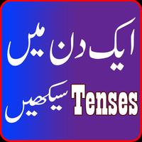 Learn English Tenses in Urdu Affiche