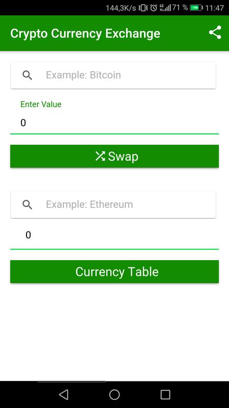 Crypto Currency Exchange For Android Apk Crypto Currency Exchange Screenshot 6