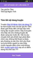 Gap go nhan vat lon Hang ty Screenshot 1