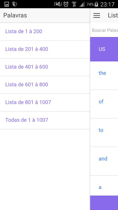 mil palavras em inglês Áudio apk baixar grátis ferramentas