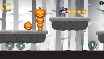 Halloween Witch Run Lite screenshot 1