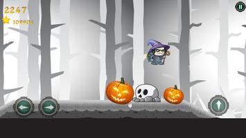 Halloween Witch Run Lite screenshot 2