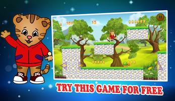 Jungle Run Game Of Daniel Tiger capture d'écran 1