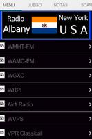 Radio Albany New York USA Affiche