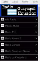 Radio Guayaquil Ecuador Affiche
