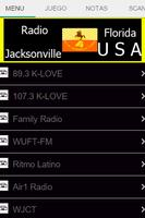 Radio Jacksonville Florida USA Plakat