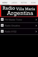 Radio Villa María Argentina الملصق