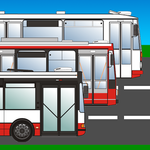 City Bus Driving Simulator 2D icon