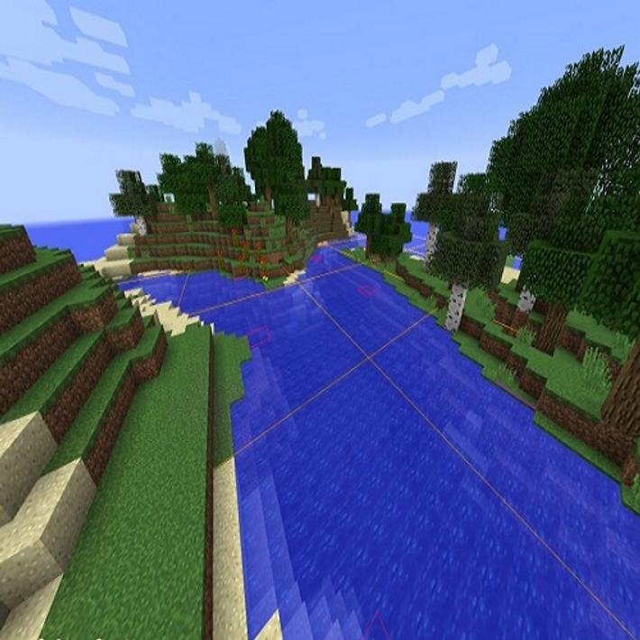 Chunkborders Mod For Mcpe For Android Apk Download Download 710 710 Minecraft Show Chunk Borders 37arts Net