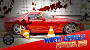 Speed Car Parking3d Affiche