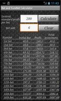 Bet and Surebet Calculator capture d'écran 1