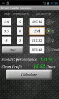 Bet and Surebet Calculator capture d'écran 2