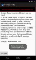 Scorpio Facts تصوير الشاشة 2