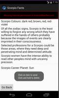 Scorpio Facts captura de pantalla 2
