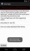 Aries Facts captura de pantalla 2