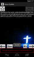 Jesus Quotes پوسٹر