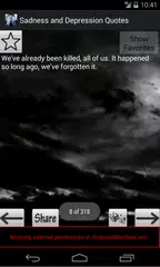 Sadness and Depression Quotes APK download