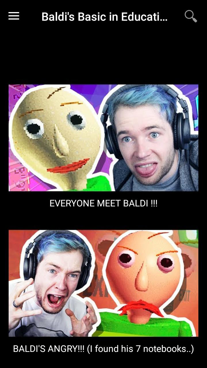 Baldis Basic Roblox Dantdm