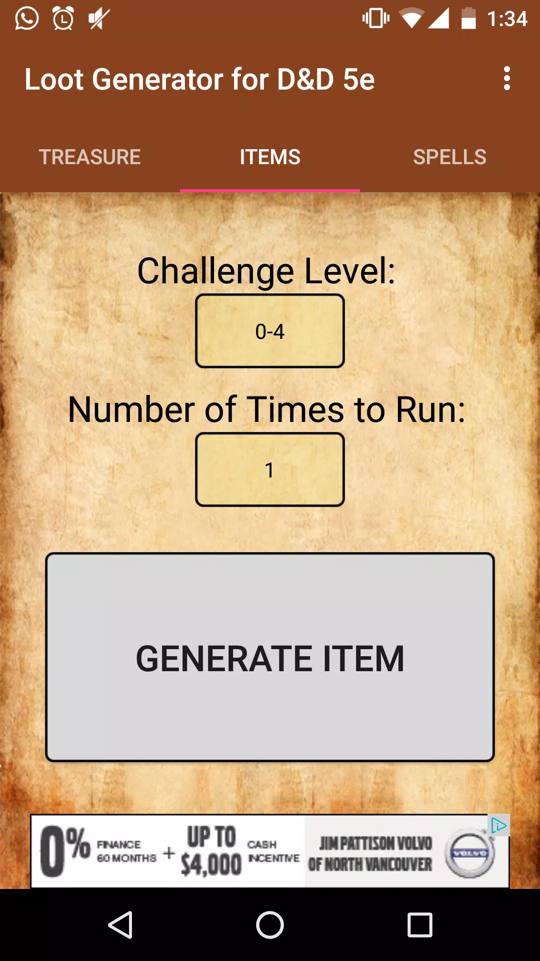 Loot Generator (for D&D 5e) APK for Android Download